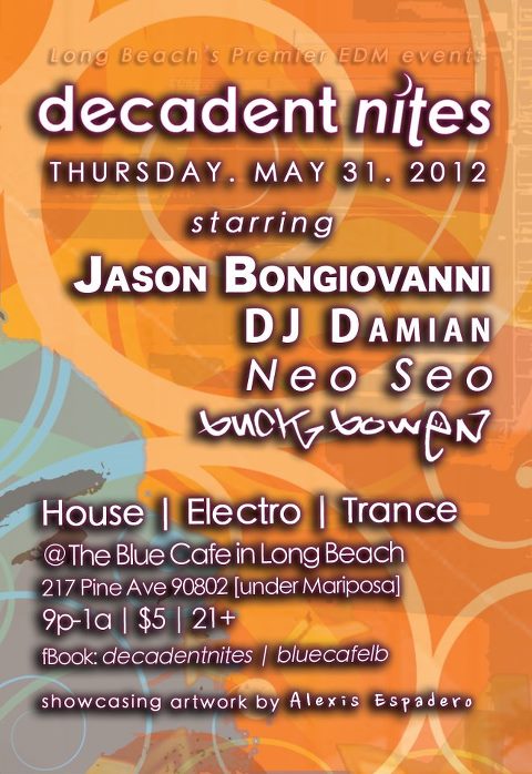 Jason Bongiovanni Headlines Decadent Nites